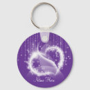Search for purple heart keychains Design