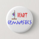 Recherche de gymnastique badges Coeur