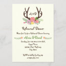 Search for deer rehearsal dinner invitations Flowers