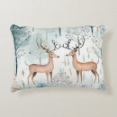Search for christmas reindeer pillows Winter landscape