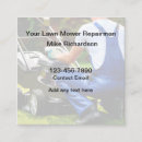 Search for lawn mower business cards Simple