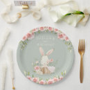 Search for bunny birthday plates Pink