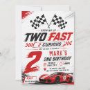Search for chequered flag birthday invitations 2nd