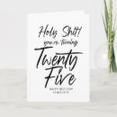 Search for 25 girl birthday cards For her