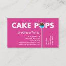 Search for cake pops business cards Sweet