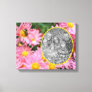 Search for bumble bee canvas prints Flower