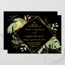 Search for gold embossed invitations Formal