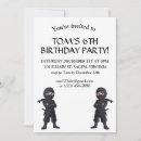 Recherche de guerriers invitations Garçon