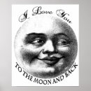 Recherche de love you to the moon posters Lune