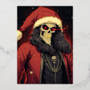 Search for creepy santa christmas cards Skull