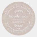 Recherche de ingrédient autocollants Savon artisanal