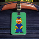 Search for police luggage tags Humour