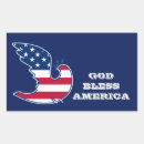 Search for dove rectangle stickers Dove of peace