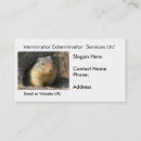 Recherche de rongeurs cartes visite Exterminez