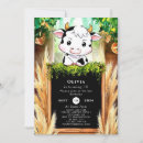 Recherche de vache anniversaire invitations Whimsical