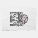 Search for baseball dad tea towels Happyfathersday