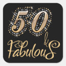 Search for 50 and fabulous stickers Elegant