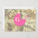 Recherche de camo baby shower invitations Chasse