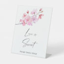 Search for cherry blossoms wedding signs Watercolor