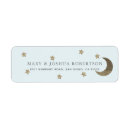 Search for moon return address labels Glitter