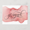 Search for just engaged invitations Calligraphy