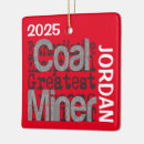 Search for coal ornaments Miner