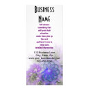 Search for flowered rack cards Blue