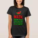 Search for math tshirts Place