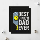 Search for funny pickleball cards Dad