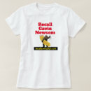 Search for gavin newsom tshirts Recall