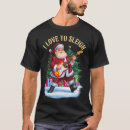 Search for santa sleigh tshirts Xmas