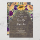 Search for rustic sunflower bridal shower invitations Wood