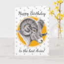 Recherche de zodiac aries birthday cards Râpe