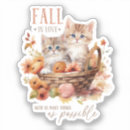 Search for fall cats stickers Cat lovers