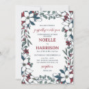 Search for red christmas wedding invitations Formal