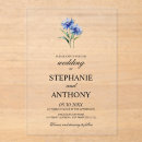 Search for cornflower wedding invitations Modern