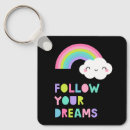 Search for rainbow cloud keychains Cute