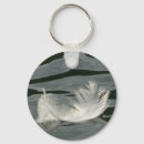 Search for white feather keychains Black and white