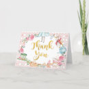 Search for mad hatter thank you cards Alice in wonderland