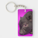 Search for pigs rectangular keychains Piglet