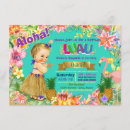 Search for hula girl invitations Luau