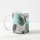 Search for crane bird mugs Illustration