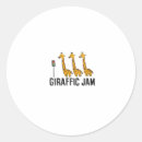Search for funny jam stickers Giraffe