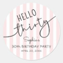Search for birthday celebration stickers Adult birthday party