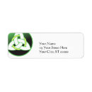 Search for celtic return address labels Triquetra
