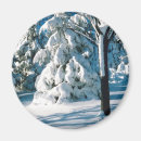 Recherche de neige couverte magnets Vacances