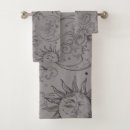 Search for vintage bath towels Black