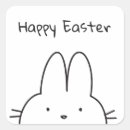 Search for black easter bunny stickers Happy