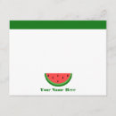 Recherche de tranches de pastèque cartes postales Fruit