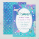 Search for mermaid 3rd birthday invitations Summer
